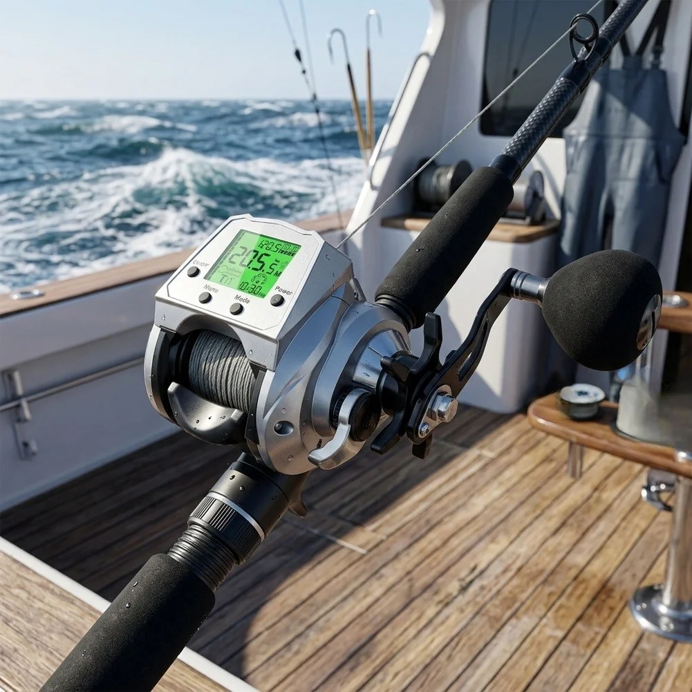 Developing Tank Reel - Elektrische Angelrolle mit Temperatur- und Zeitanzeige