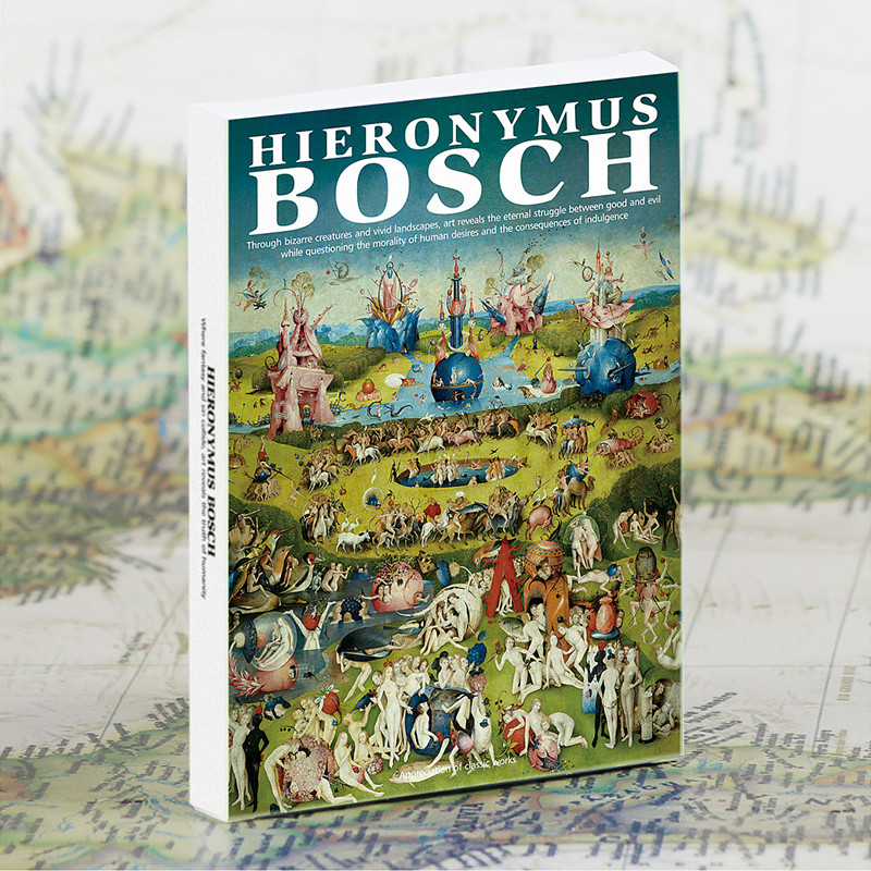 Collectible Vintage Greeting Cards - 30 Blatt Hieronymus Bosch Ölgemälde Postkarten,