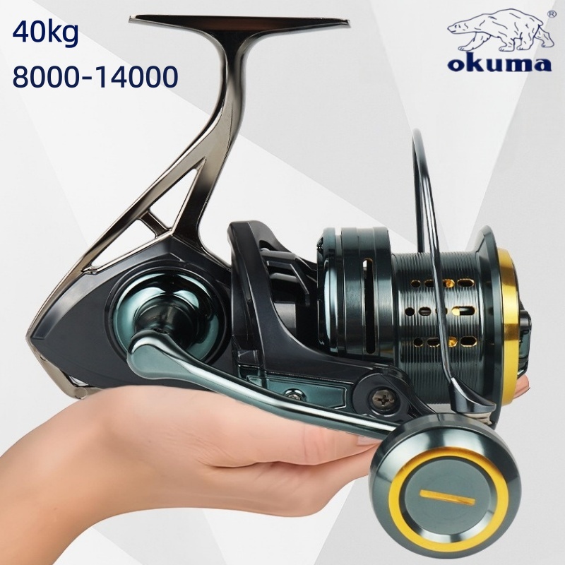 Developing Tank Reel - Okuma Premium Große Spinnrolle für Meeresfischerei,