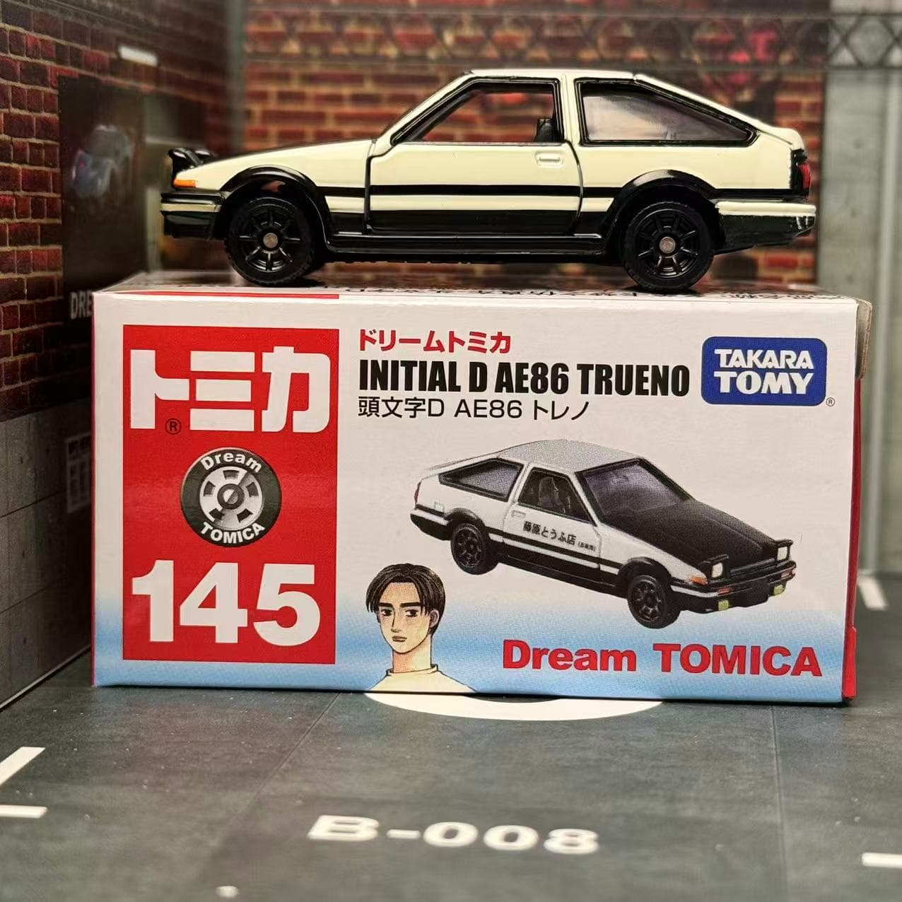 Vintage Collectible Toy Cars - Traum Tomica Nr. 145 Initial D