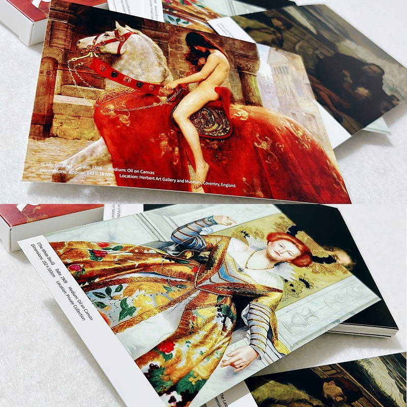 30-teiliges John Maler Collier – Collectible Vintage Greeting Cards Bewertung und Preis
