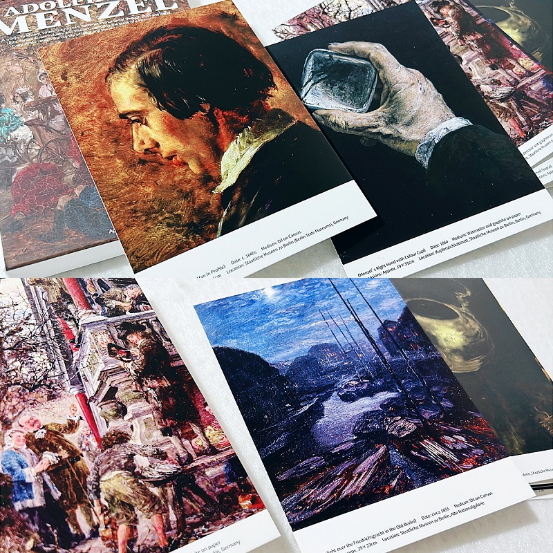 30-teiliges Adolph Von Menzel  – Collectible Vintage Greeting Cards Bewertung und Preis