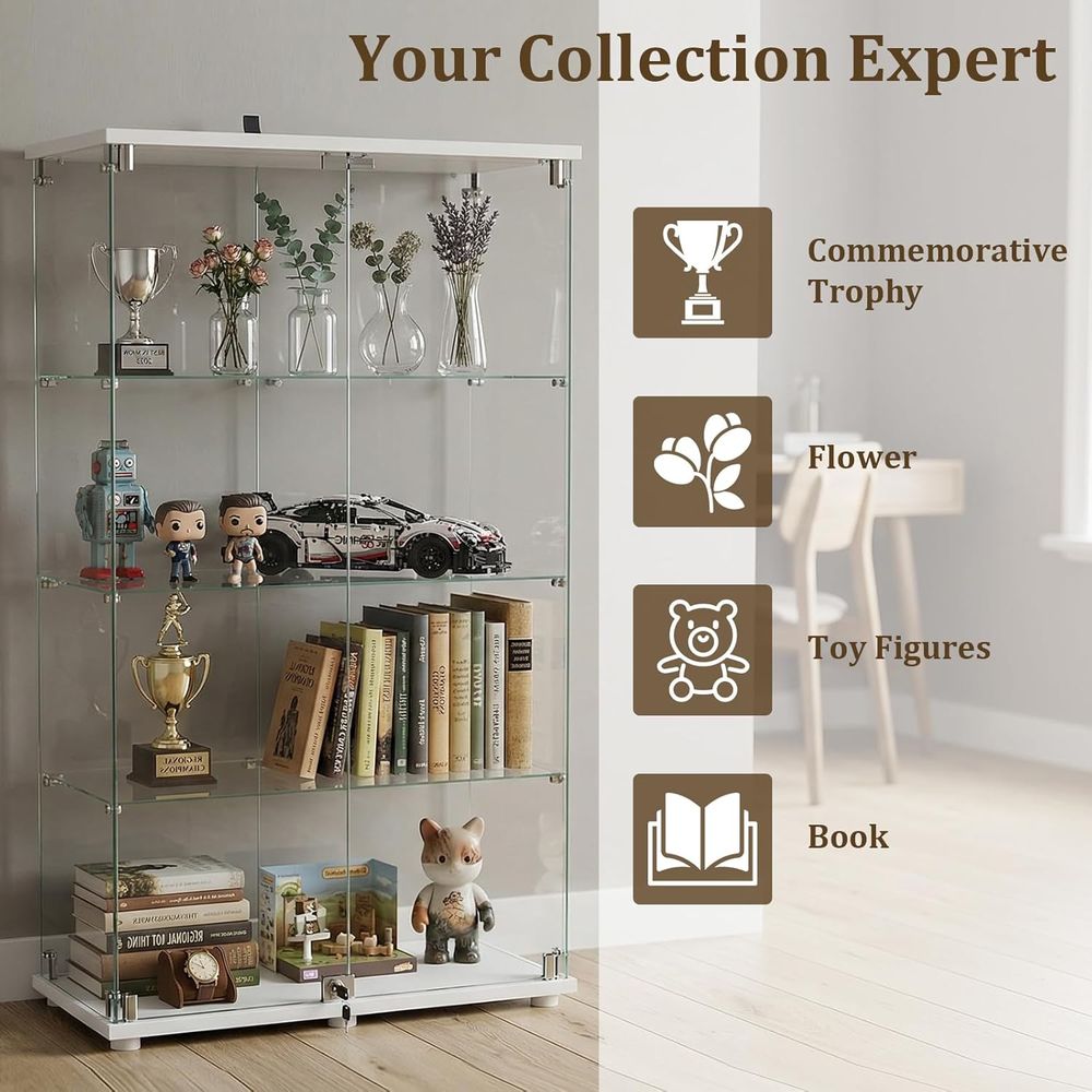 Vitrine aus gehärtetem Glas, 4 – Collectible & Vintage Dolls For Wedding Bewertung und Preis