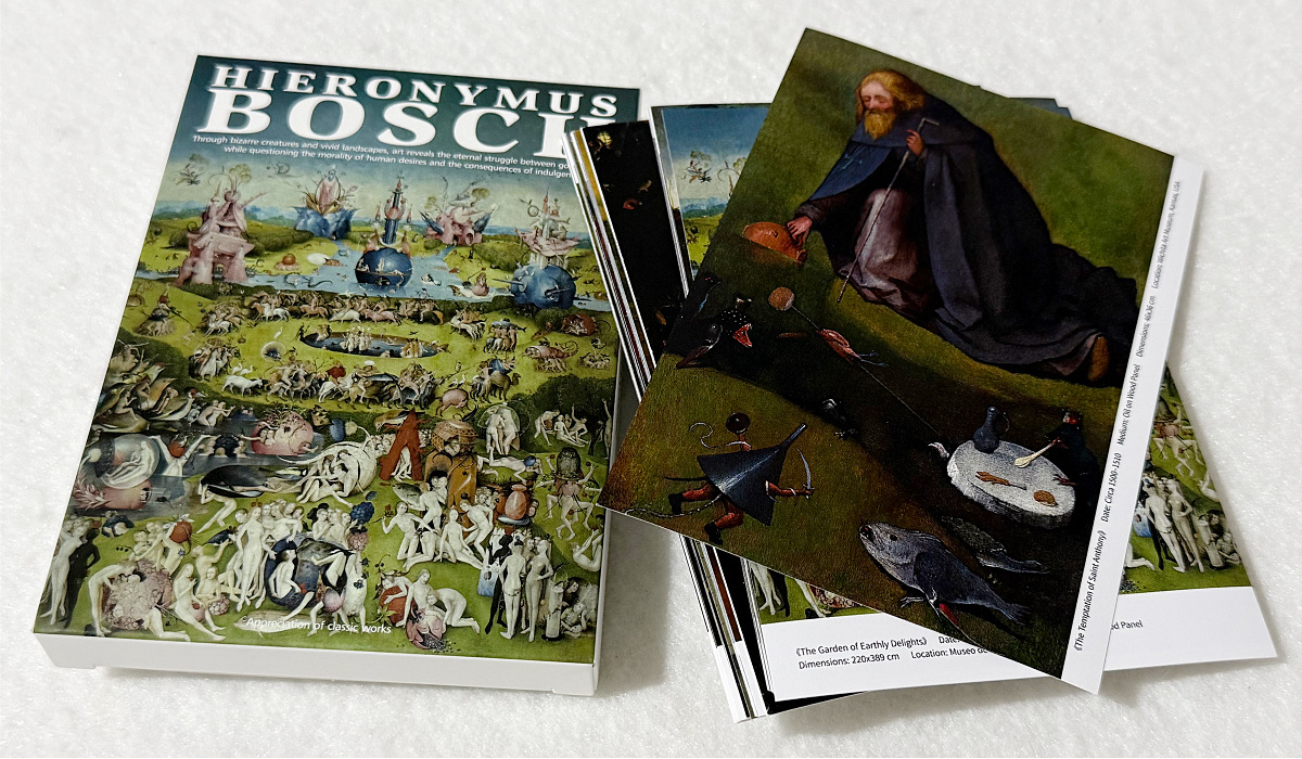 30 Blatt Hieronymus Bosch Ölge – Collectible Vintage Greeting Cards Bewertung und Preis