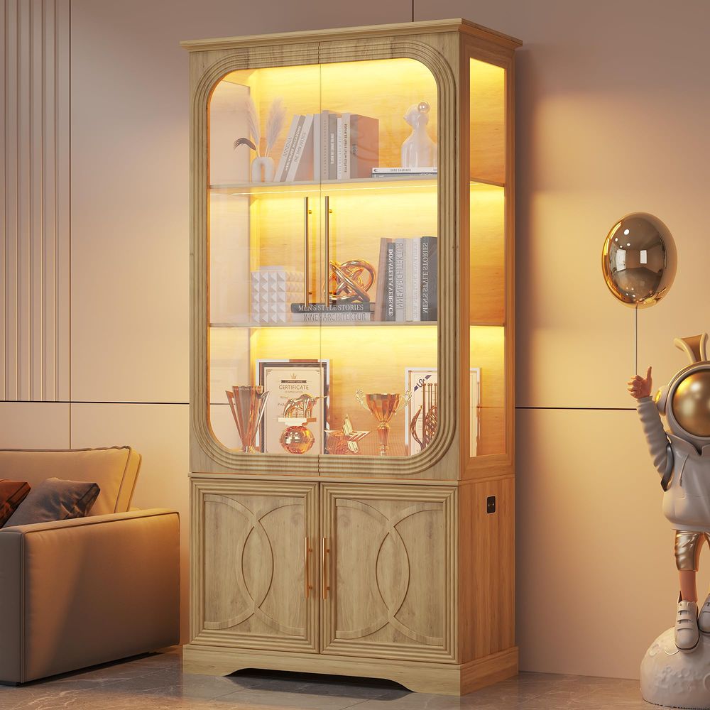 Vitrine mit Glastüren und Aufb – Collectible & Vintage Dolls For Wedding Bewertung und Preis