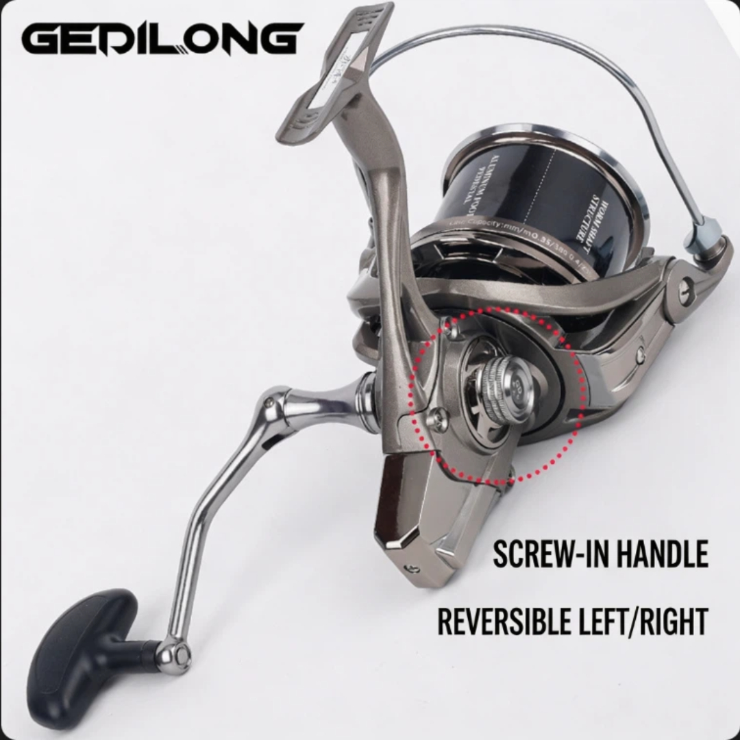 GEDILONG Spinnrolle aus Vollme – Developing Tank Reel Bewertung und Preis