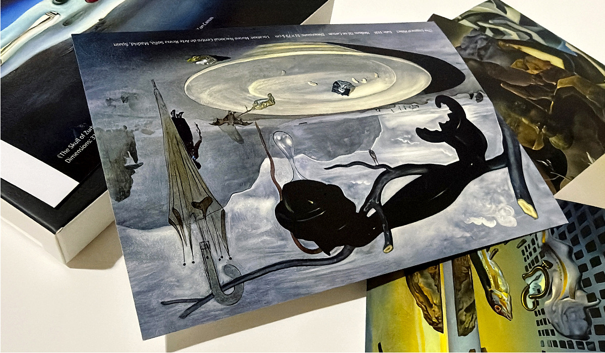 30 Blatt Salvador Dalí Ölgemäl – Collectible Vintage Greeting Cards Bewertung und Preis