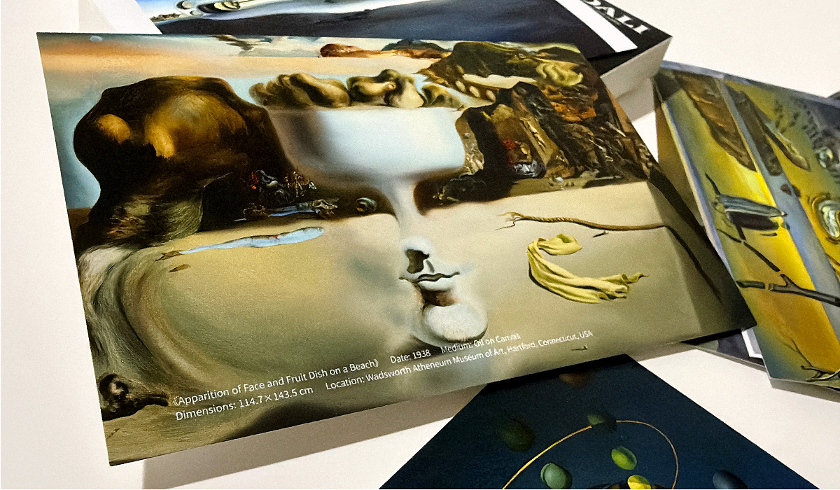 30 Blatt Salvador Dalí Ölgemäl – Collectible Vintage Greeting Cards Bewertung und Preis