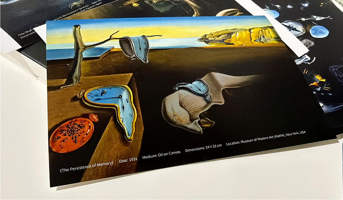 30 Blatt Salvador Dalí Ölgemäl – Collectible Vintage Greeting Cards Bewertung und Preis