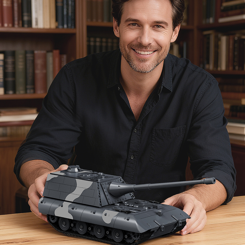 1836-teiliges MOC E-100 Panzer – Vintage Toys Collection Bewertung und Preis