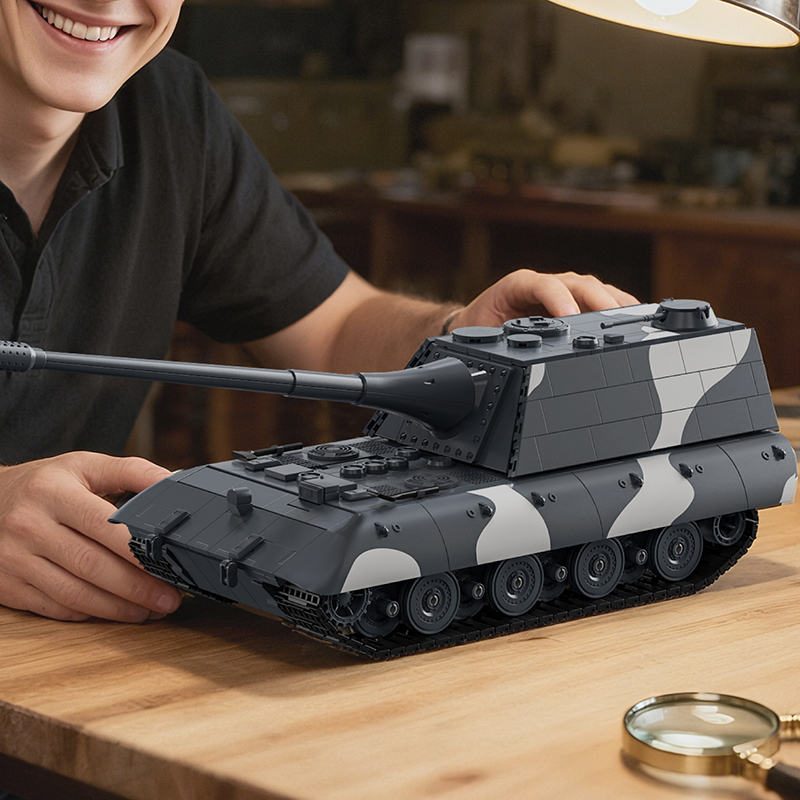 1836-teiliges MOC E-100 Panzer – Vintage Toys Collection Bewertung und Preis