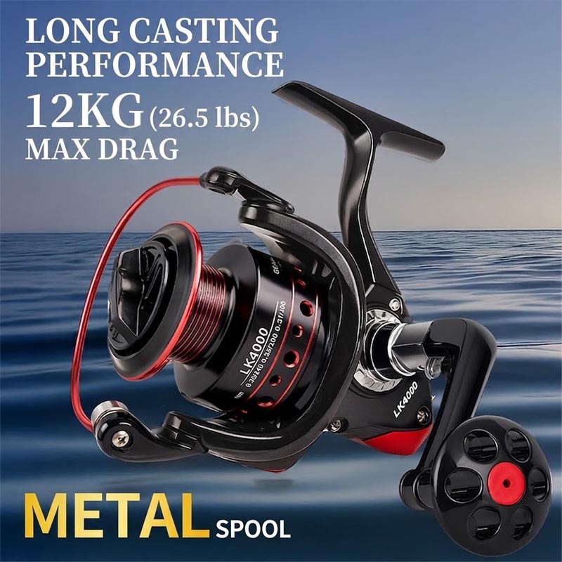 Vollmetall-Spinnrolle, robuste – Developing Tank Reel Bewertung und Preis