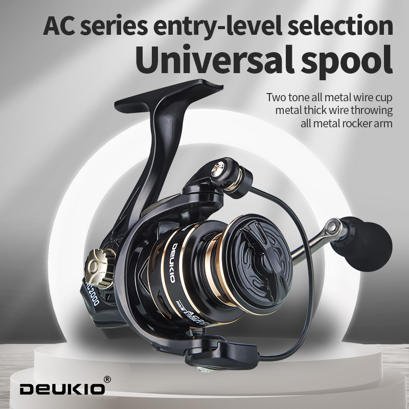 DEUKIO Neue Spinnrolle Max Dra – Developing Tank Reel Bewertung und Preis