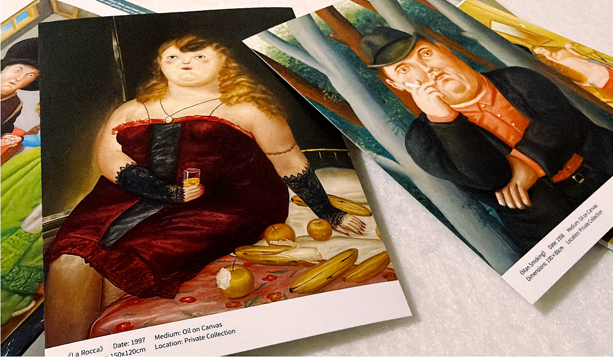 30 Stück Fernando Botero Kunst – Collectible Vintage Greeting Cards Bewertung und Preis